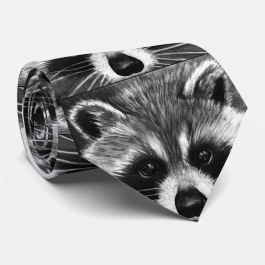 Cravate de raton laveur (Roulé)