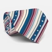 Cravate de rayure de liberté (Roulé)