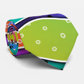 CRAVATE DE RAYURES D'ARC-EN-CIEL (Roulé)