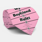 Cravate de règle - "mon ami ordonne " (Roulé)