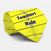 Cravate de règle - "règle de professeurs " (Roulé)