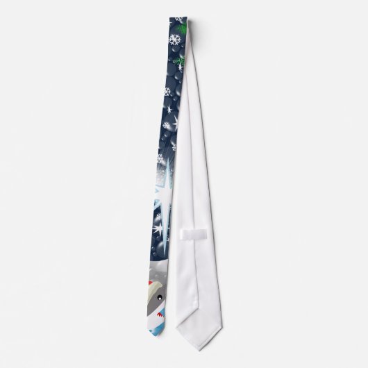 Cravate de requin de Noël (Dos)