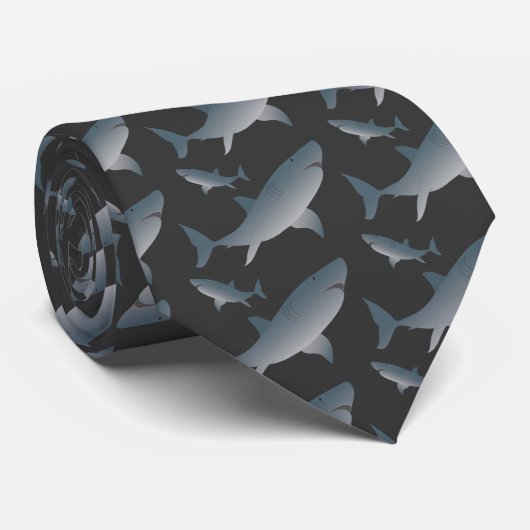 Cravate de requins (Roulé)