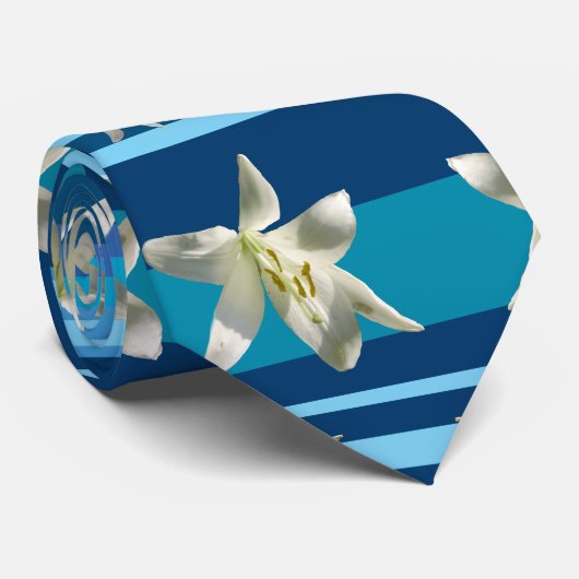 Cravate de rêve de fleurs (Roulé)