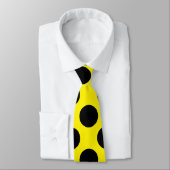 Cravate de robe de point de polka des hommes - (Attaché)