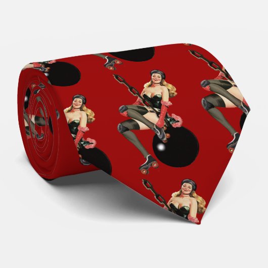 Cravate de Rollergirls (Roulé)