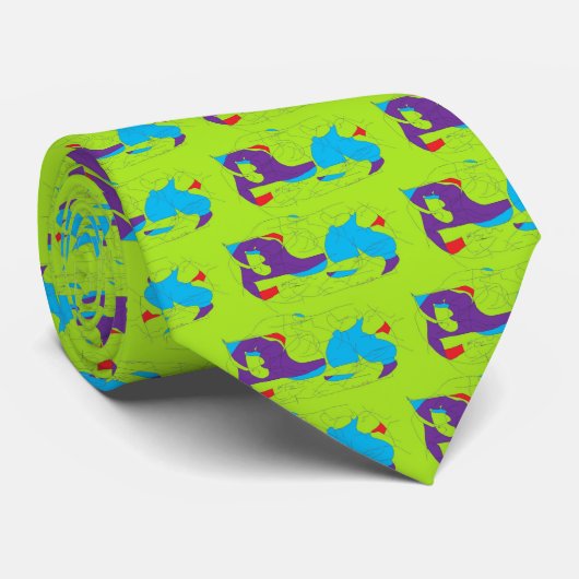 Cravate de Rorschach (Roulé)