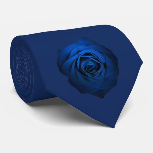 Cravate de rose de bleu (Roulé)