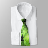 Cravate de rose vert en verre souillé (Attaché)