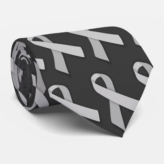 Cravate de ruban de conscience de sclérose en (Roulé)