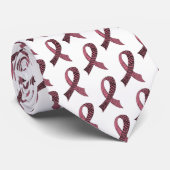 Cravate de ruban de sensibilisation à la cause de  (Roulé)
