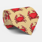 Cravate de sable de crabe rouge (Roulé)