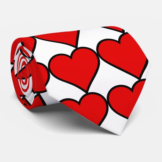 Cravate de Saint-Valentin (Roulé)