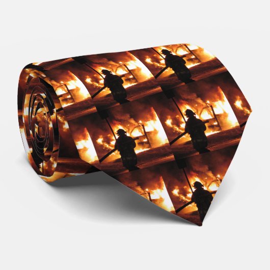 Cravate de sapeur-pompier (Roulé)