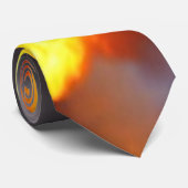 Cravate de sapeur-pompier flambant avec des (Roulé)