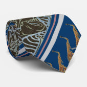 Cravate de saxophone d'alto avec le motif de (Roulé)