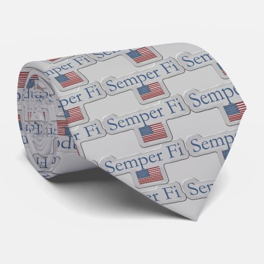 Cravate de Semper fi (Roulé)