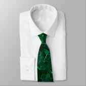 Cravate de séquence verte (Attaché)