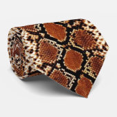 Cravate de serpent rouge (Roulé)