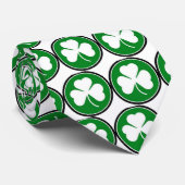 CRAVATE DE SHAMROCK POUR LE JOUR DU PADDY (Roulé)