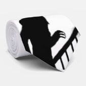 Cravate de silhouette de Nosferatu (Roulé)