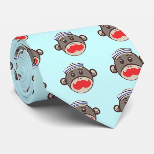 Cravate de singe de chaussette de marin (Roulé)