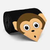 Cravate de singe en plumes (Roulé)