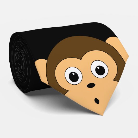 Cravate de singe en plumes (Roulé)