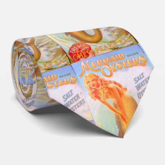 cravate de sirène d'or (Roulé)