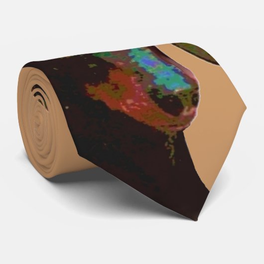 Cravate de Smoothhaired de teckel (Roulé)