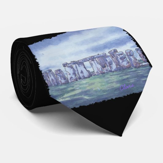 Cravate de Stonehenge (Roulé)