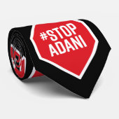 Cravate de #StopAdani (Roulé)