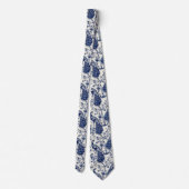 Cravate de style Chinoiserie (Dos)