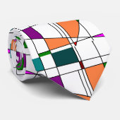 Cravate de style de Mondrian (Roulé)