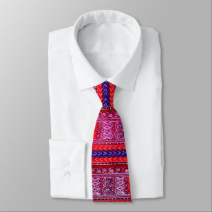 Cravate de style hippie indien