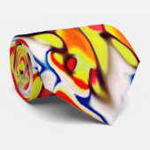 Cravate de style pop (Roulé)