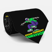 Cravate de survivant de la chirurgie du cerveau (Roulé)