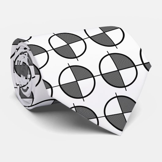 Cravate de symbole d'altitude (foncée) (Roulé)