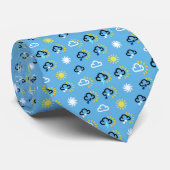 Cravate de symbole de temps (Roulé)