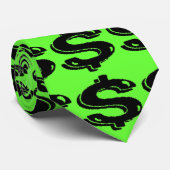 Cravate de symbole dollar (Roulé)