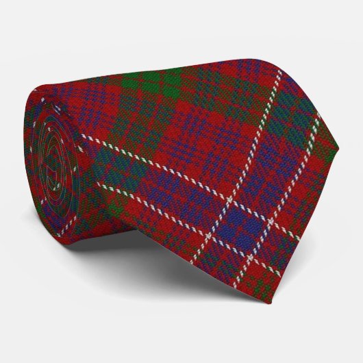 Cravate de tartan de MacRae de clan (Roulé)