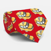 Cravate de taxi jaune (Roulé)