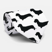 Cravate de teckel de cheveux de fil (Roulé)