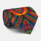 Cravate de teinture cosmique en soie cool (Roulé)
