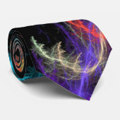 cravate de tempête de foudre de fractale (Roulé)
