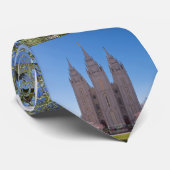 Cravate de temple de ville de lac Salk (Roulé)