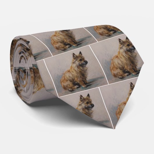 Cravate de Terrier de cairn (Roulé)