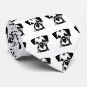 Cravate de Terrier de frontière ! (Roulé)