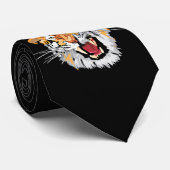 Cravate de tête de tigre de grognement (Roulé)