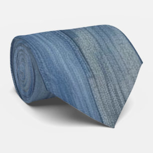 Cravate de texture Denim